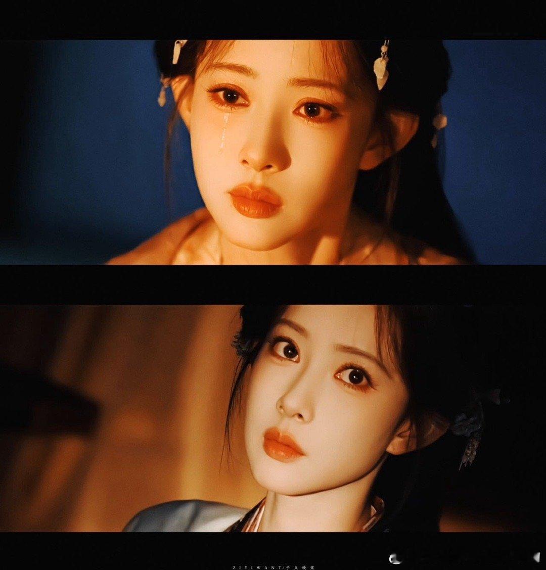 孟子义沈妙的一滴泪 海报上的孟子义，用一滴泪演活了沈妙。那种欲言又止的故事感，那