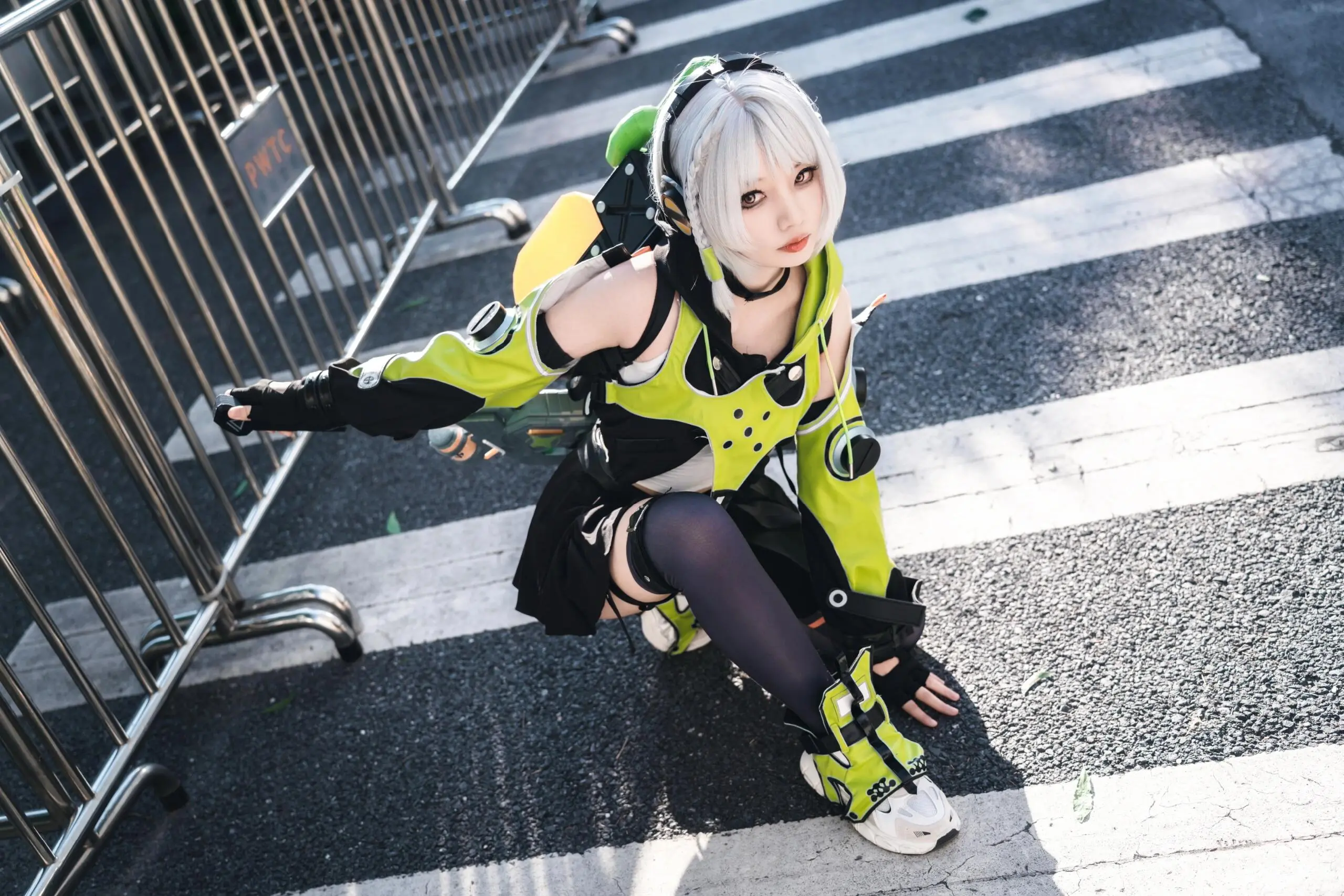 cospaly 二次元少女 cosplay漫展小姐姐 绝区零 安比cos