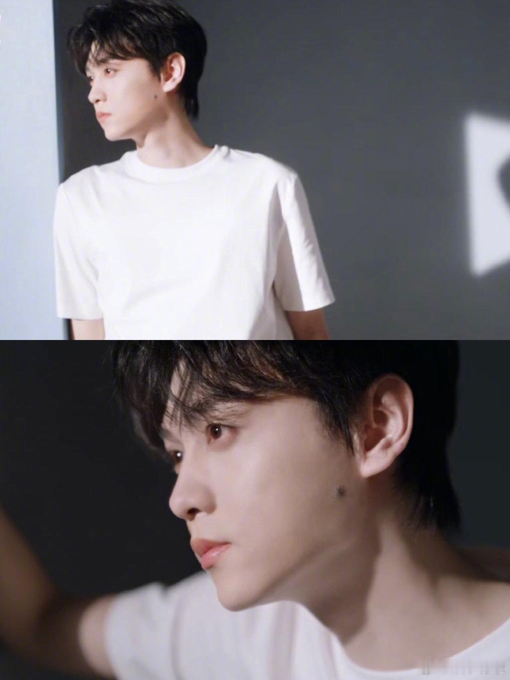 田栩宁猫人夏日清凉大片 破晓翻滚的海浪边，他是穿着沙棘凉感T迎风而立的清爽少年；