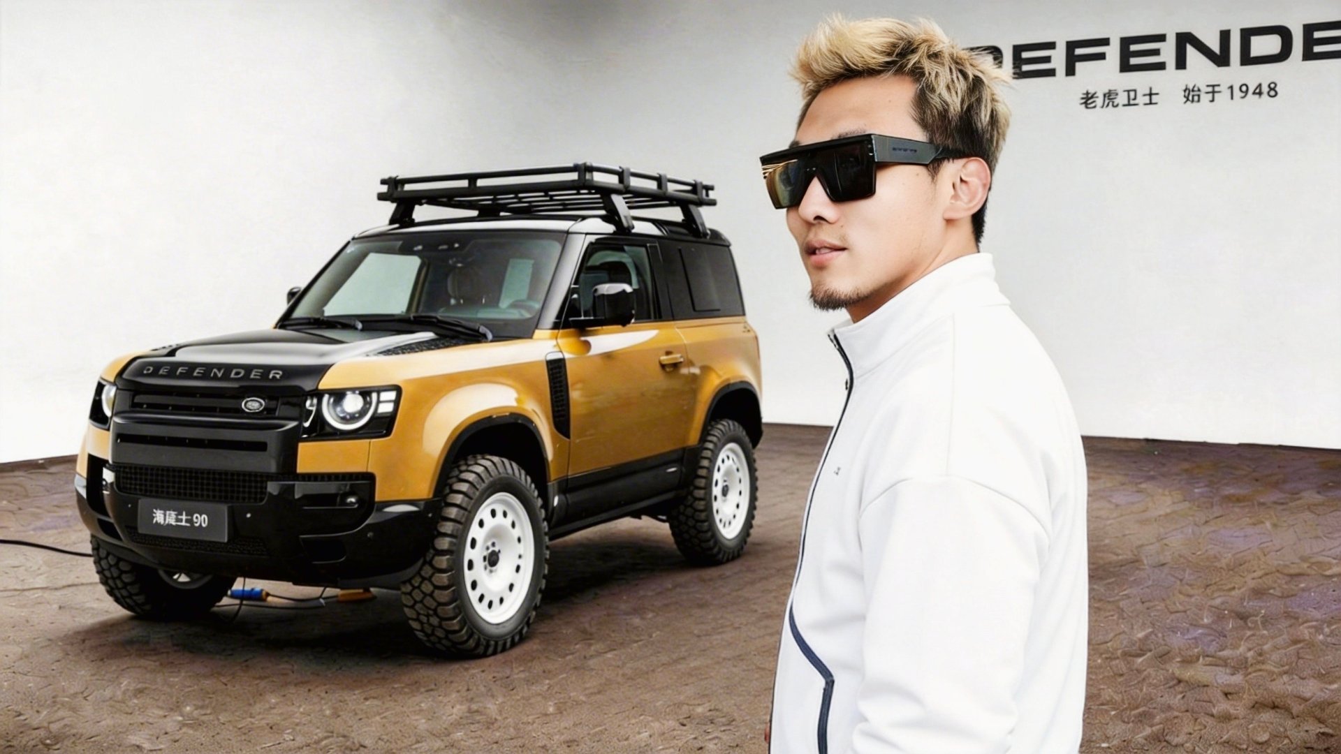 新卫士90，像车主吗？不像删了大v聊车路虎卫士 广州·紫泥堂