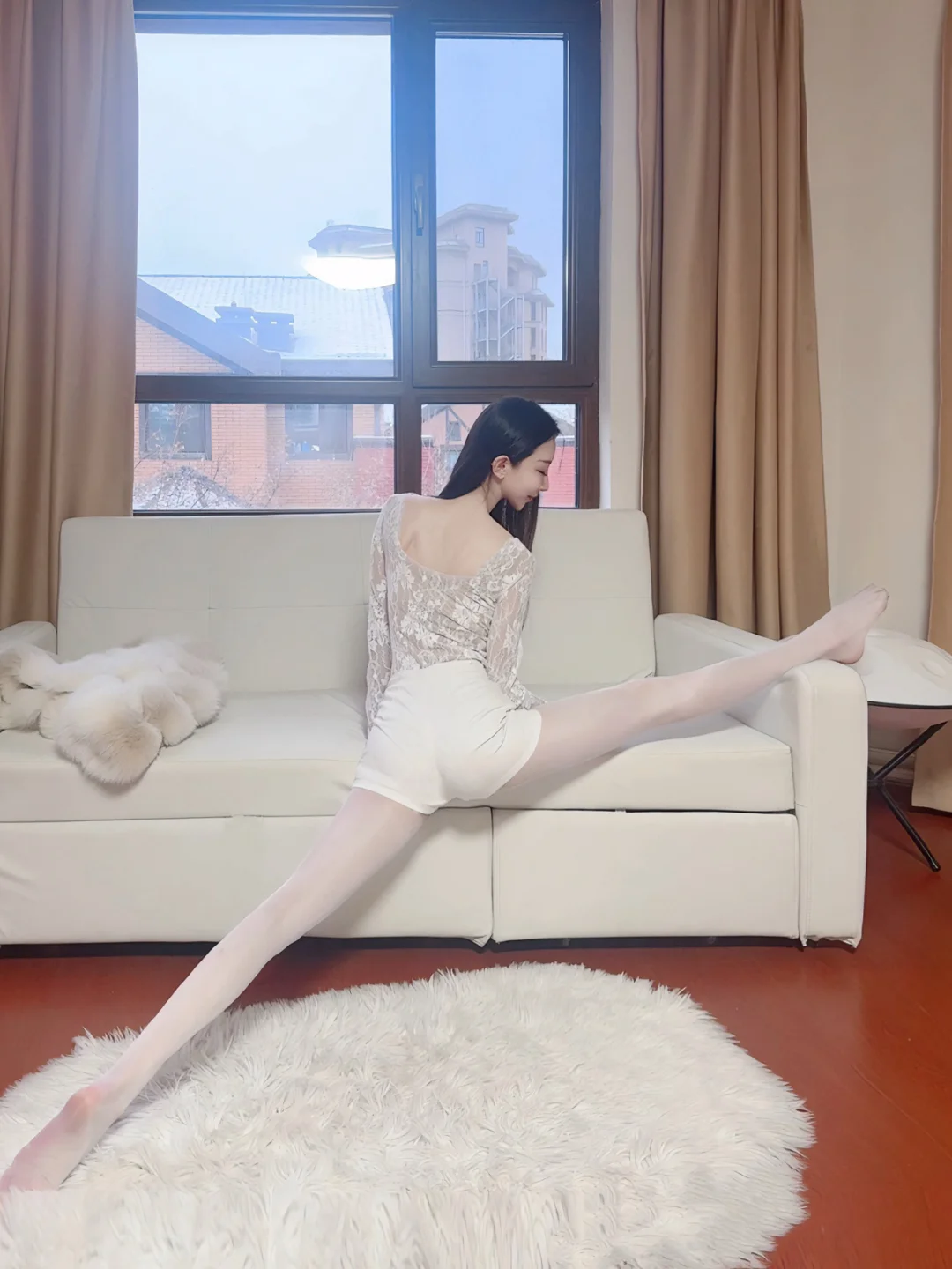 瑜伽｜雪后的阴天🌥️还是会保持练习