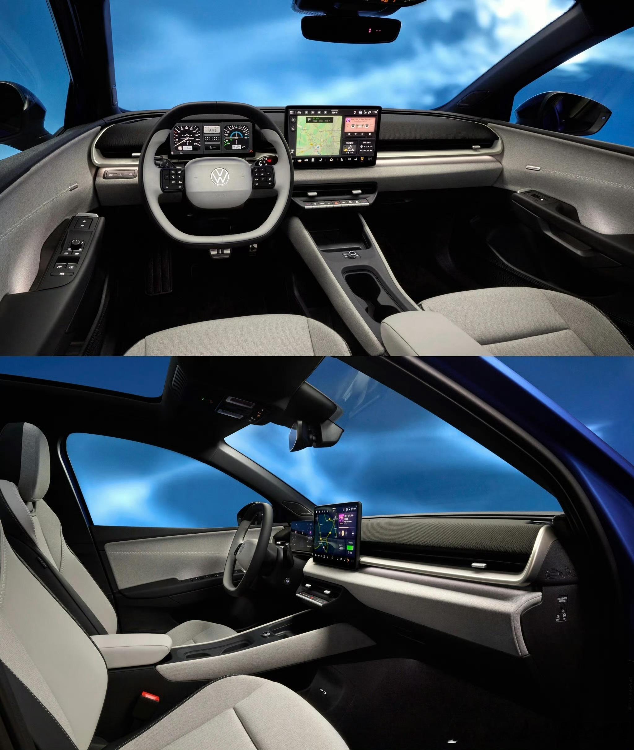 实体按键回归！大众ID. Polo内饰照片公布，搭载了很多实体按键，这样的设计别