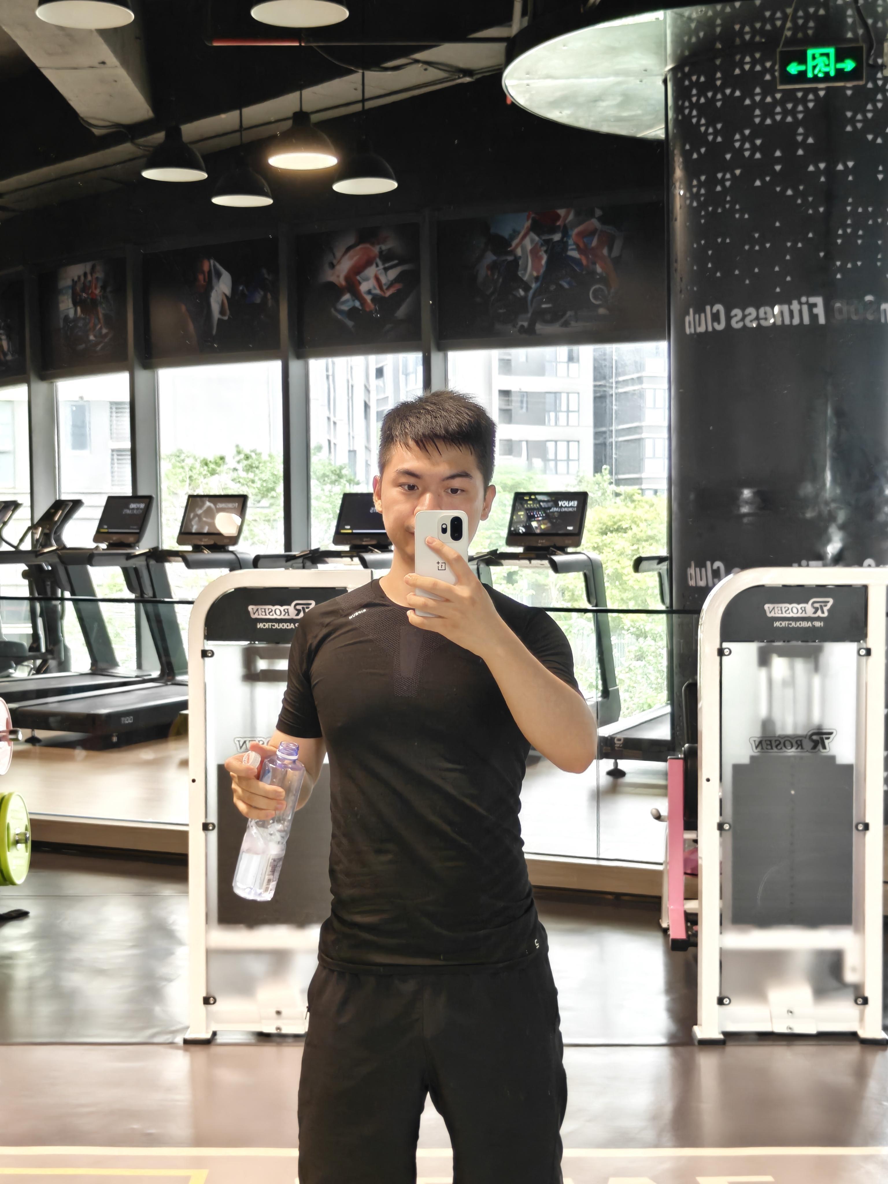 打了，体脂率还是老样子[捂嘴哭] ​​​