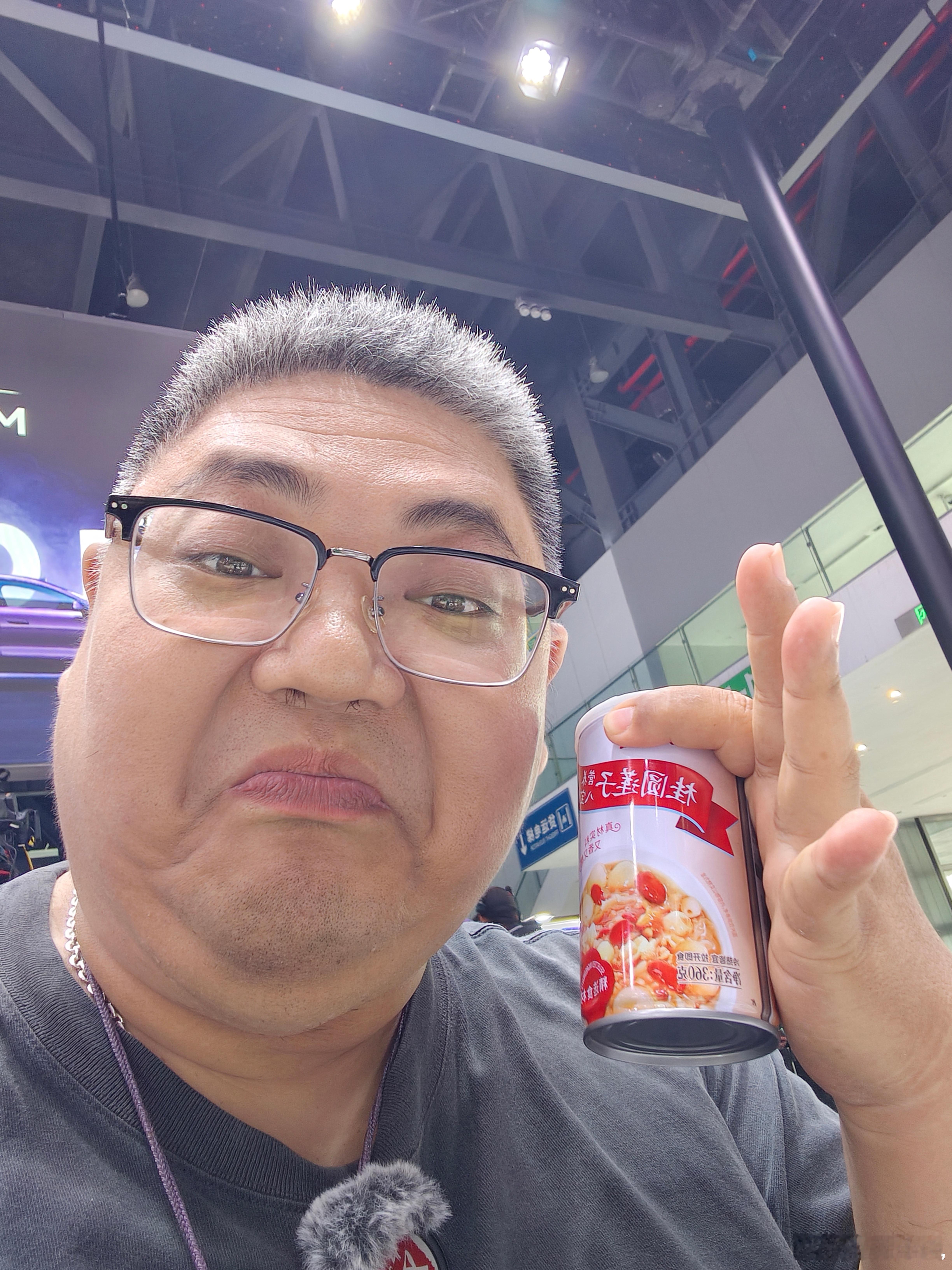 假装工作人员在场地偷摸吃个八宝粥继续牛马大v聊车成都车展