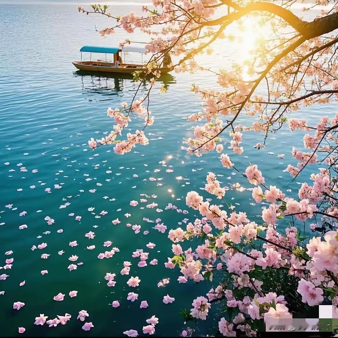 春来水暖桃花渡，
夏至雨多老龙头。
横批：《渡与头》