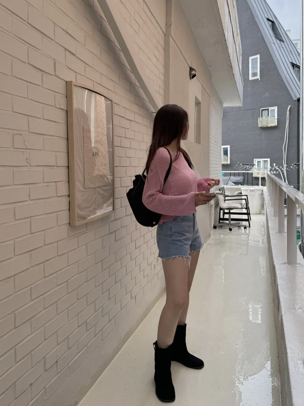 巨显白树莓粉💗慵懒辣妹穿搭