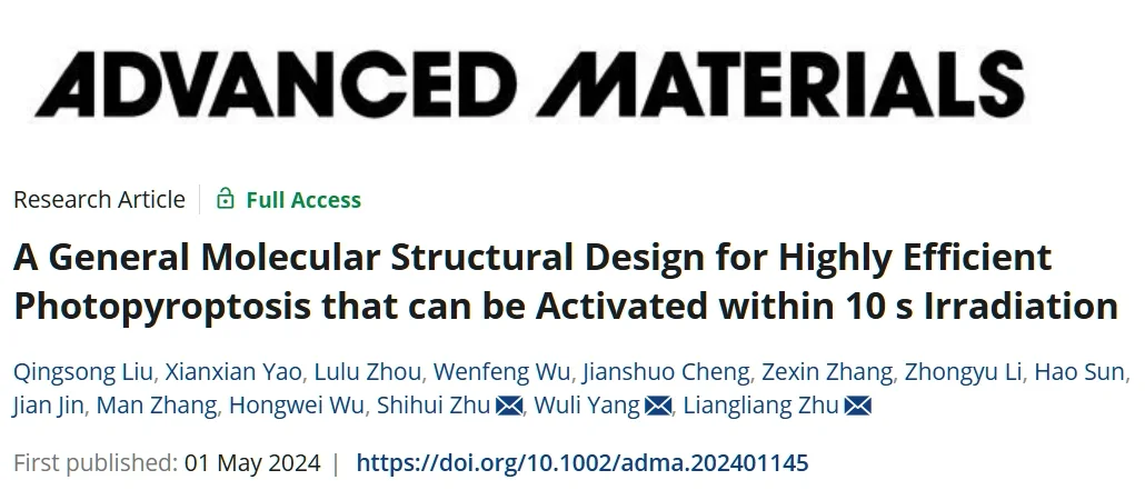 用HIS-SIM，发Advanced Materials√