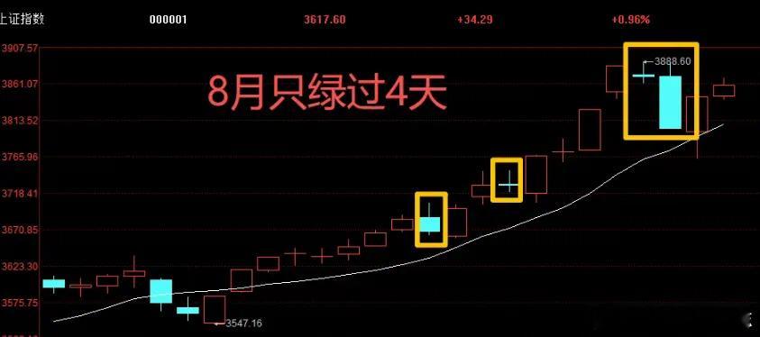 价值投资日志[超话] 统计一下8月的数据：沪指涨7.97%，深成指涨15.32%