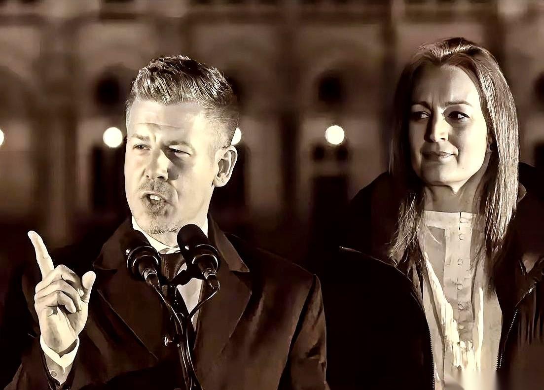 匈牙利政坛彻底炸锅了！
 
那个亲手把总统拉下马、放话要把欧尔班势力连根拔起的男