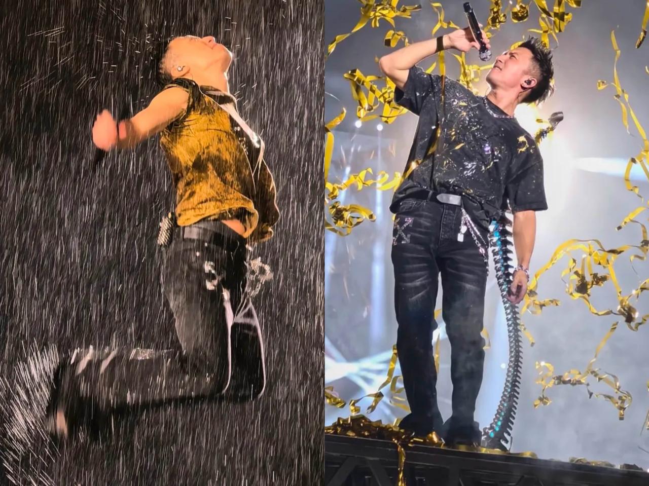刚离职的同事去看了谢霆锋演唱会，
回来一脸激动和我说，
谢霆锋这次彻底把80后情