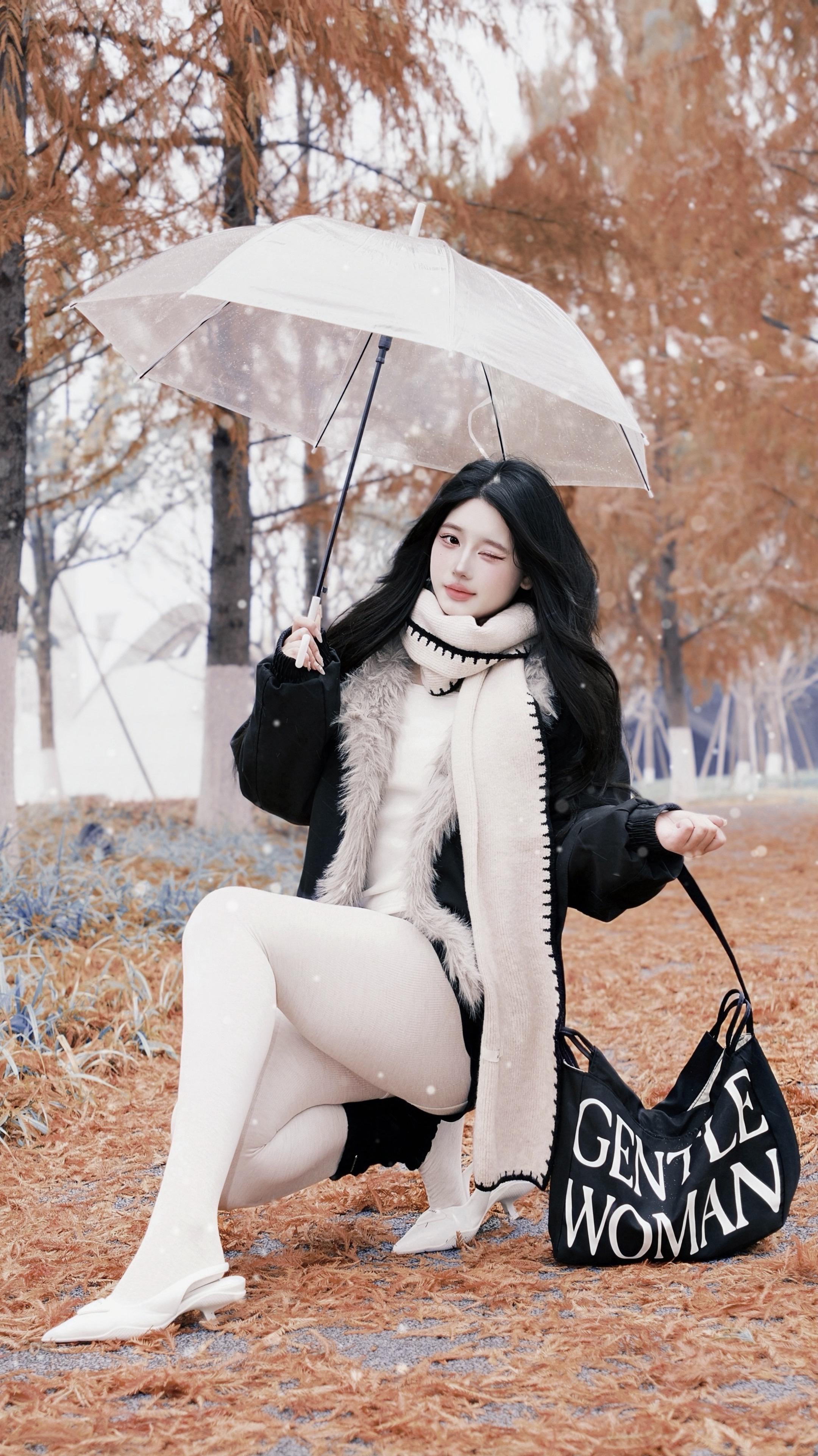 冬天第一场雪。