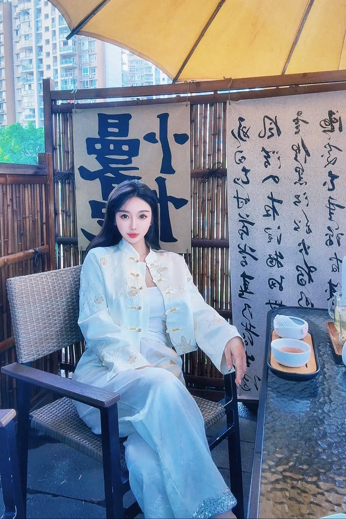 茶要泡开了才好喝，人要想开了才好过。🍵