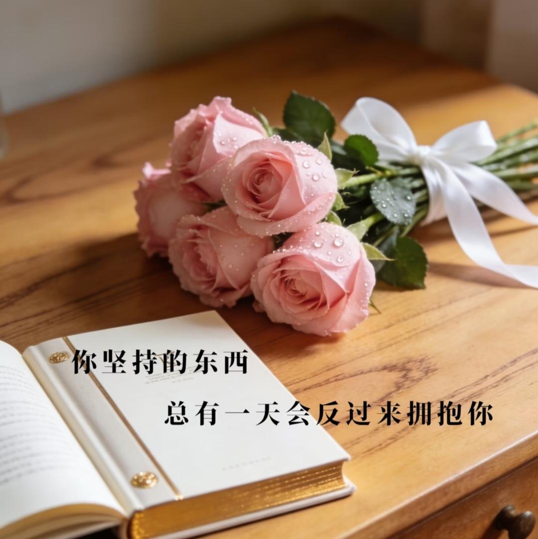 一件事情，你坚持做了三天，那是心血来潮，你坚持了三个月，那是刚刚上场，你坚持三年