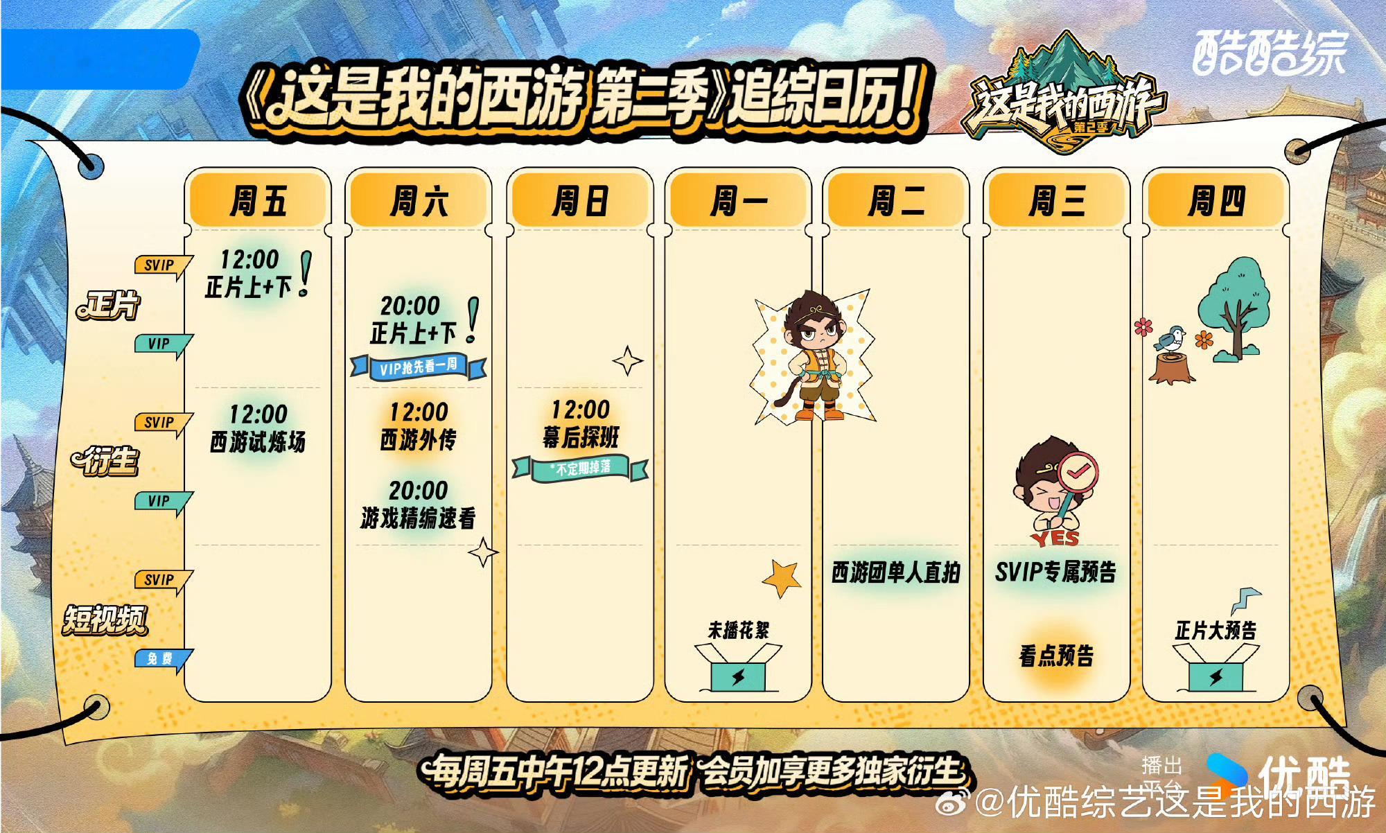 这是我的西游2今日开播西游2今日开播当“上古老登”遇上“活力少年”，《这是我的西