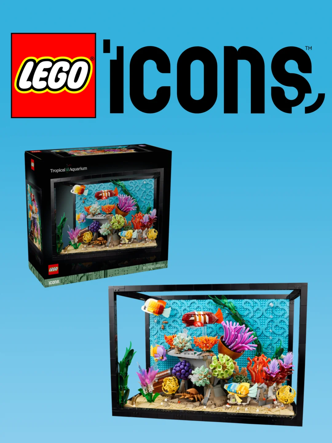 【乐高新品】超大水族箱来啦！