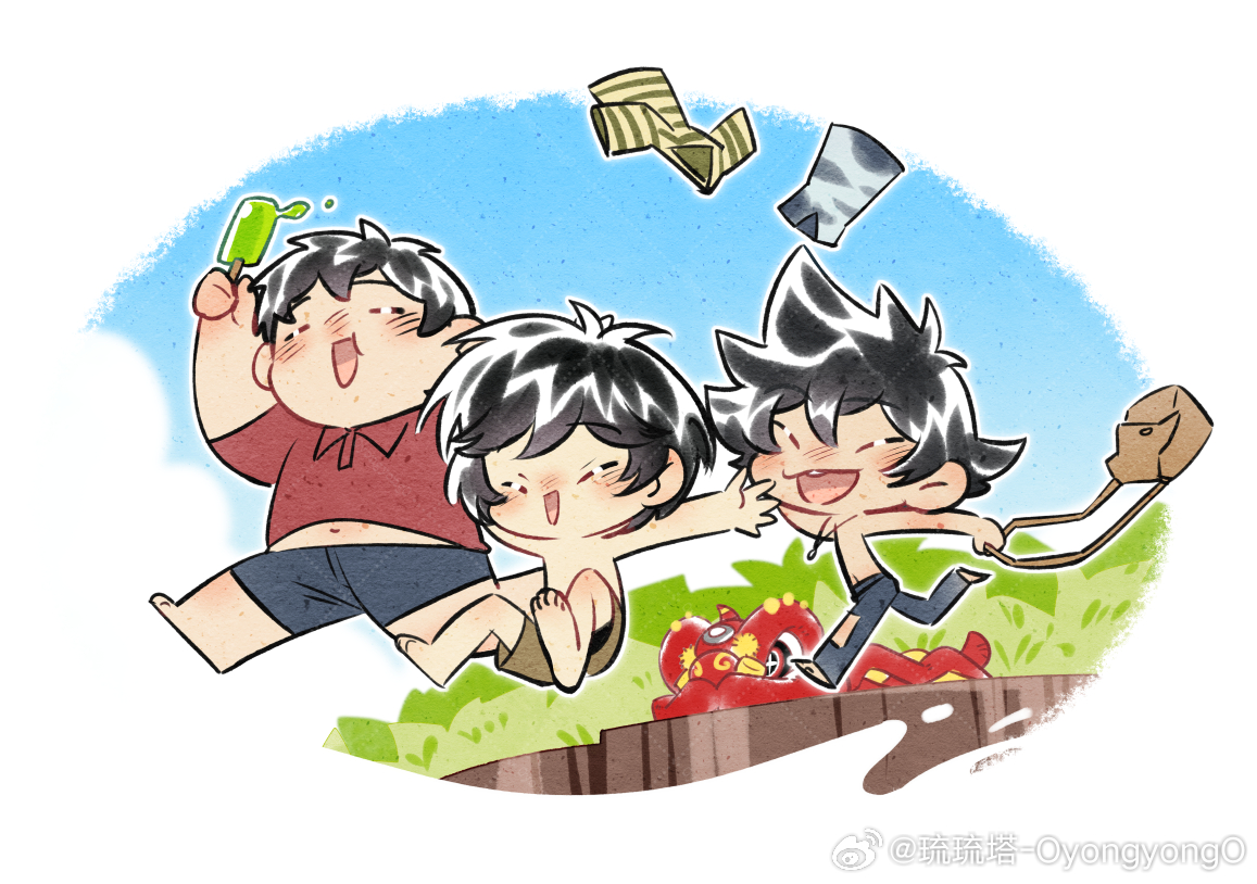 雄狮少年 暑假啦~玩水啦~最近画了什么