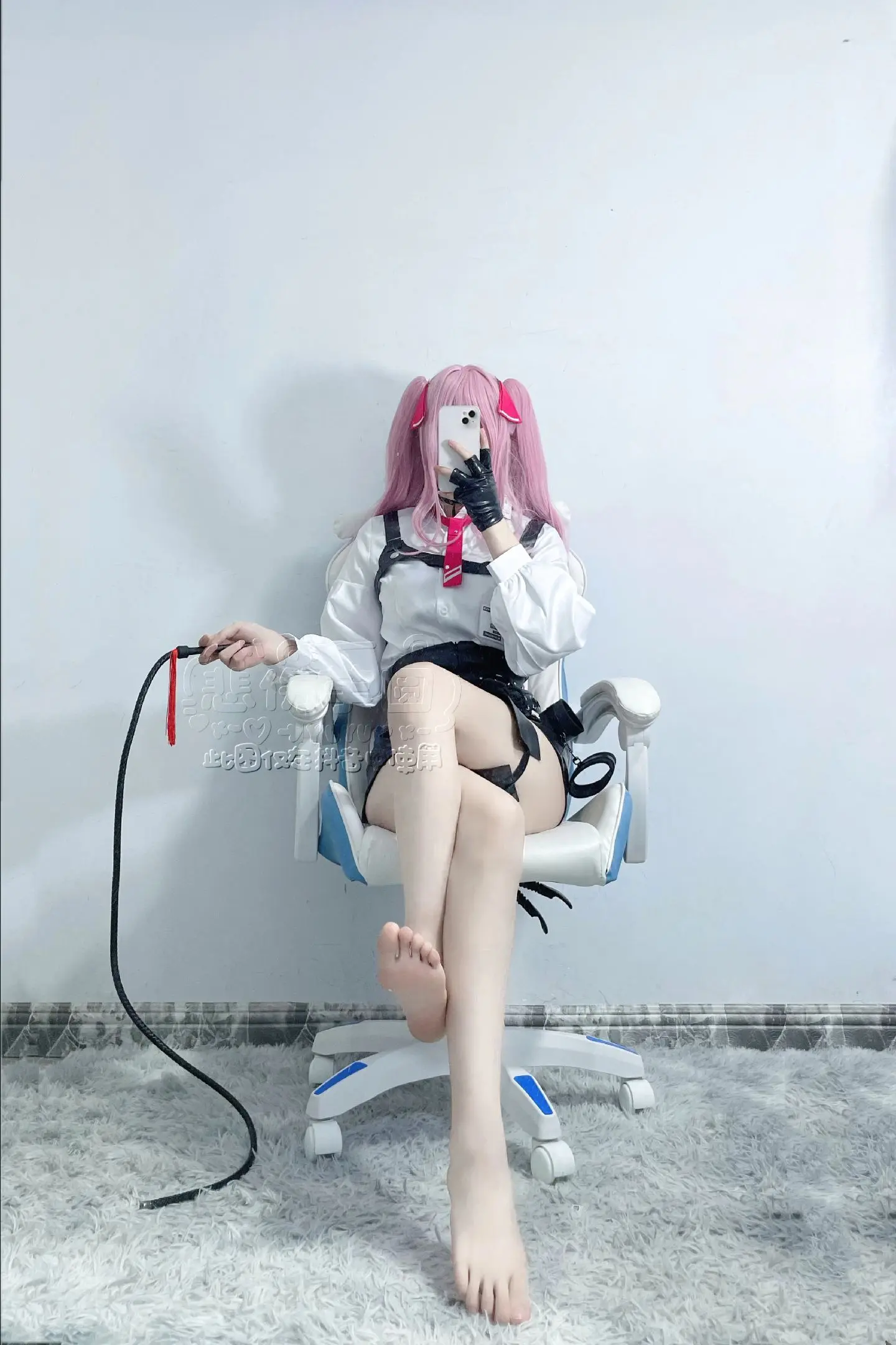 胜利女神 尤妮 cos cosplay 对镜拍