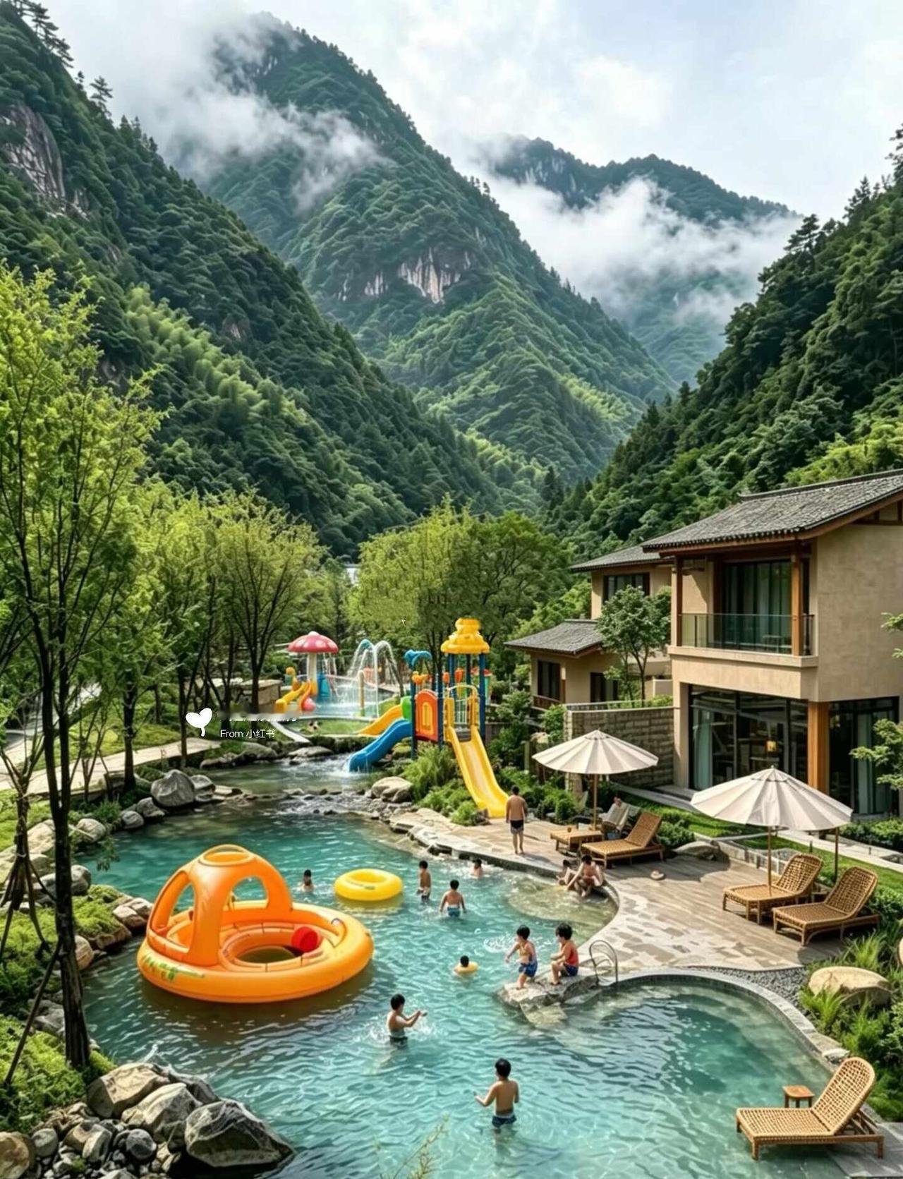 在从化！新开的山野溯溪小院！端午还要来
就在从化山野！藏在森里的溯溪美宿🌿推窗
