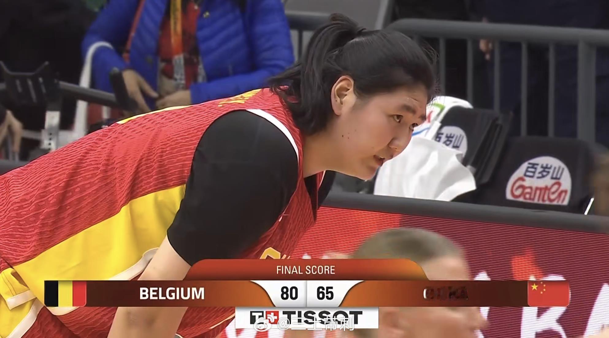 中国女篮vs比利时女篮 给孩子累的。。。 