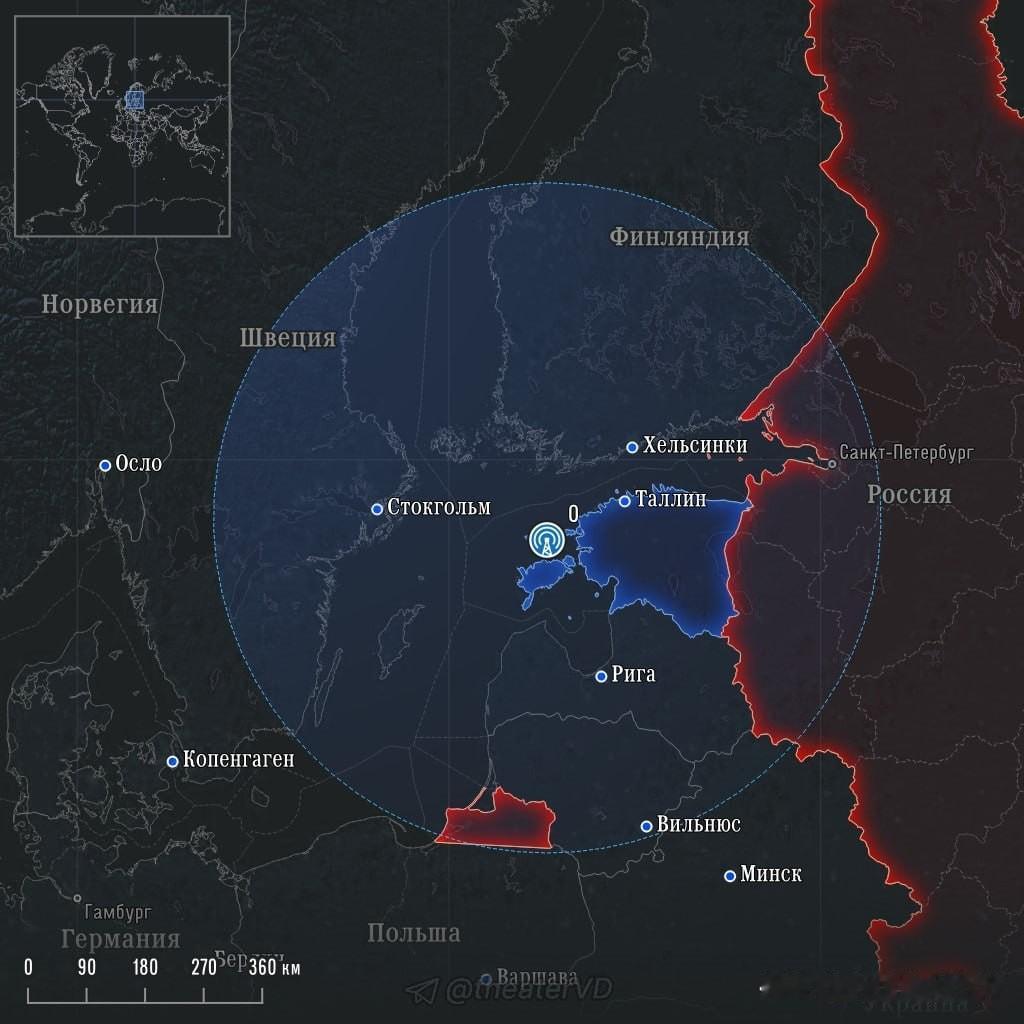 📡🇪🇪 爱沙尼亚在希乌马岛（Hiiumaa Island）上建立了一座探测