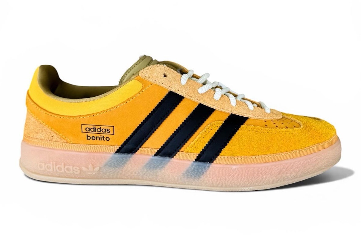 Bad Bunny x adidas Gazelle Indoor “Solar