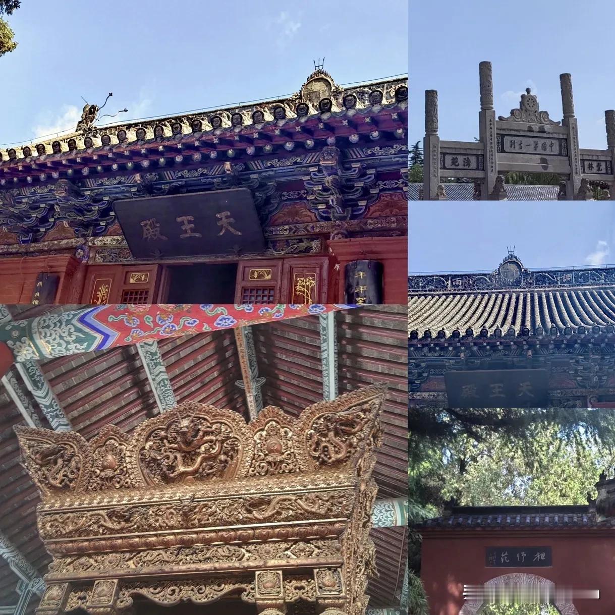 参观洛阳白马寺里的天王殿
洛阳白马寺天王殿是寺院中轴线上第一座主体殿宇，承载着汉