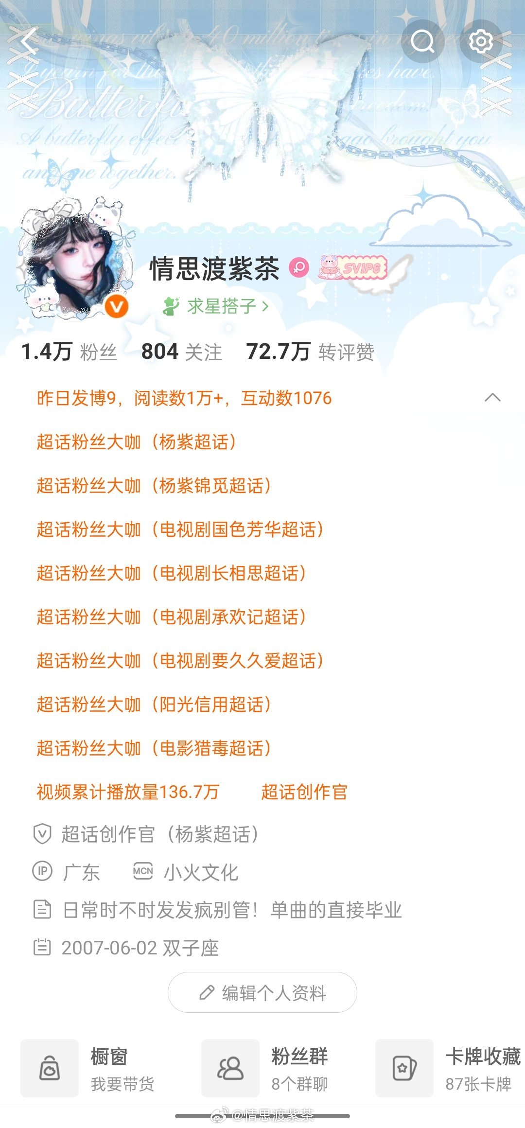 已换衣服 头像还挺好看滴！ 
