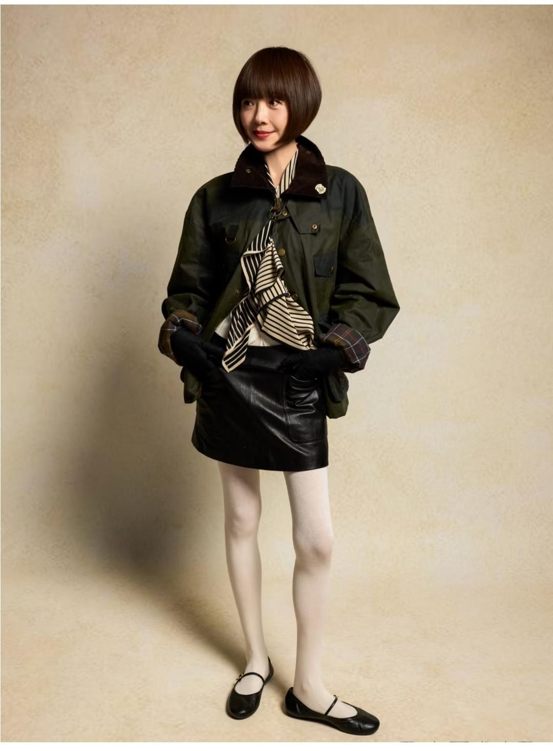 天啊，鲁豫这腿和少女的一样。