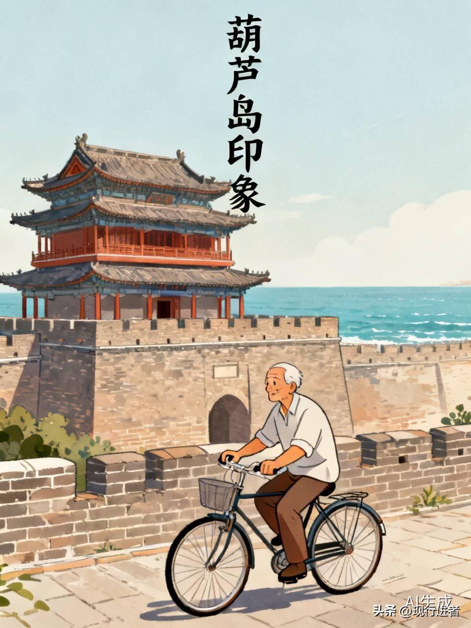 来葫芦岛，最让我意外的是好多中老年人骑共享单车。在其他地方，骑共享单车的大多是年