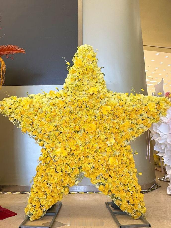 粉丝为陈丽君话剧《枕头人》巡演南京站准备的应援好好看啊，爱意满满❤️ 