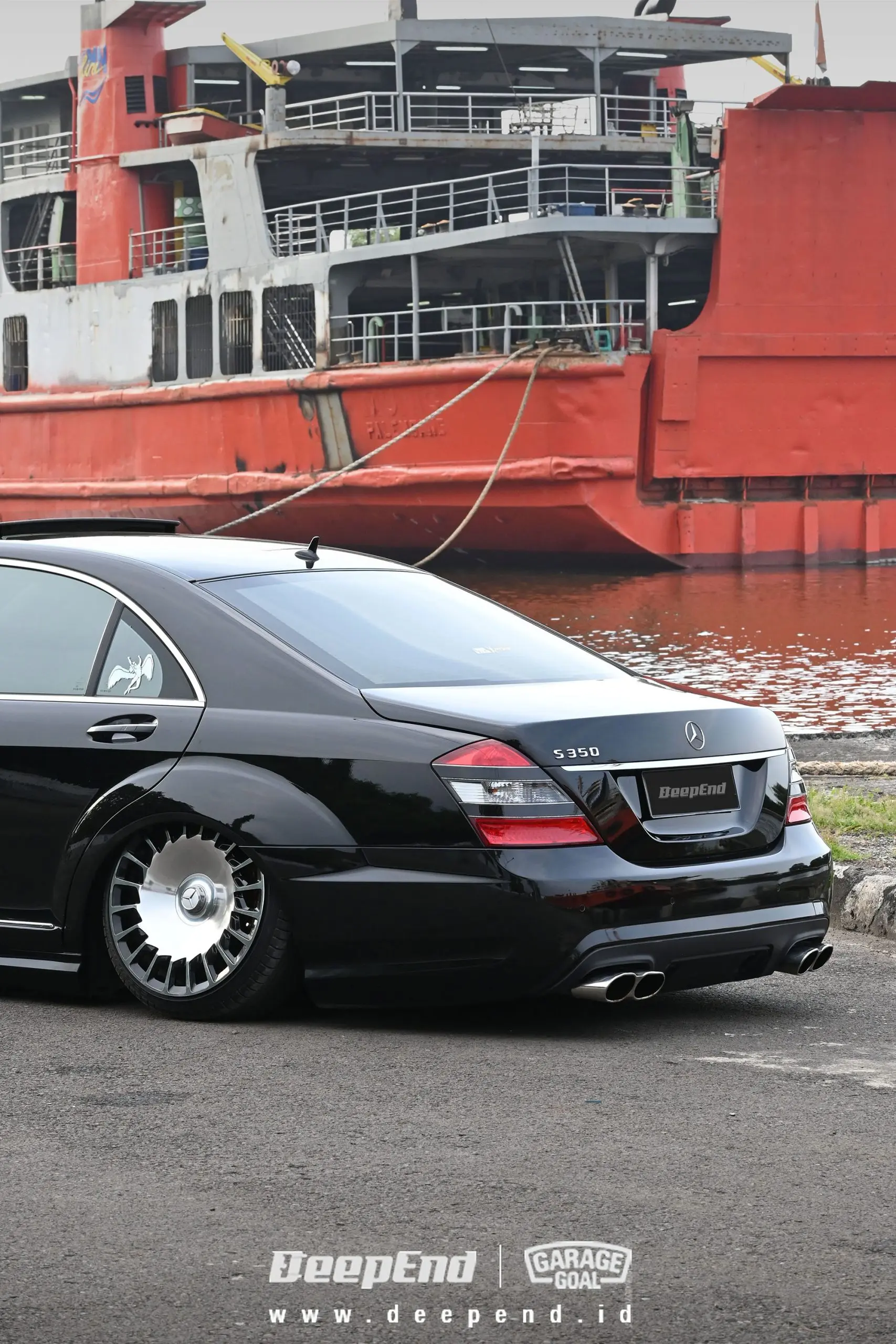 "火箭奔"。Mercedes-Benz S 350 2010