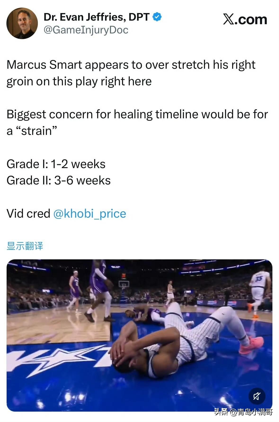 斯玛特腹股沟拉伤返回更衣室！！！

湖人和魔术队的比赛已经开始了，而且比赛中对抗