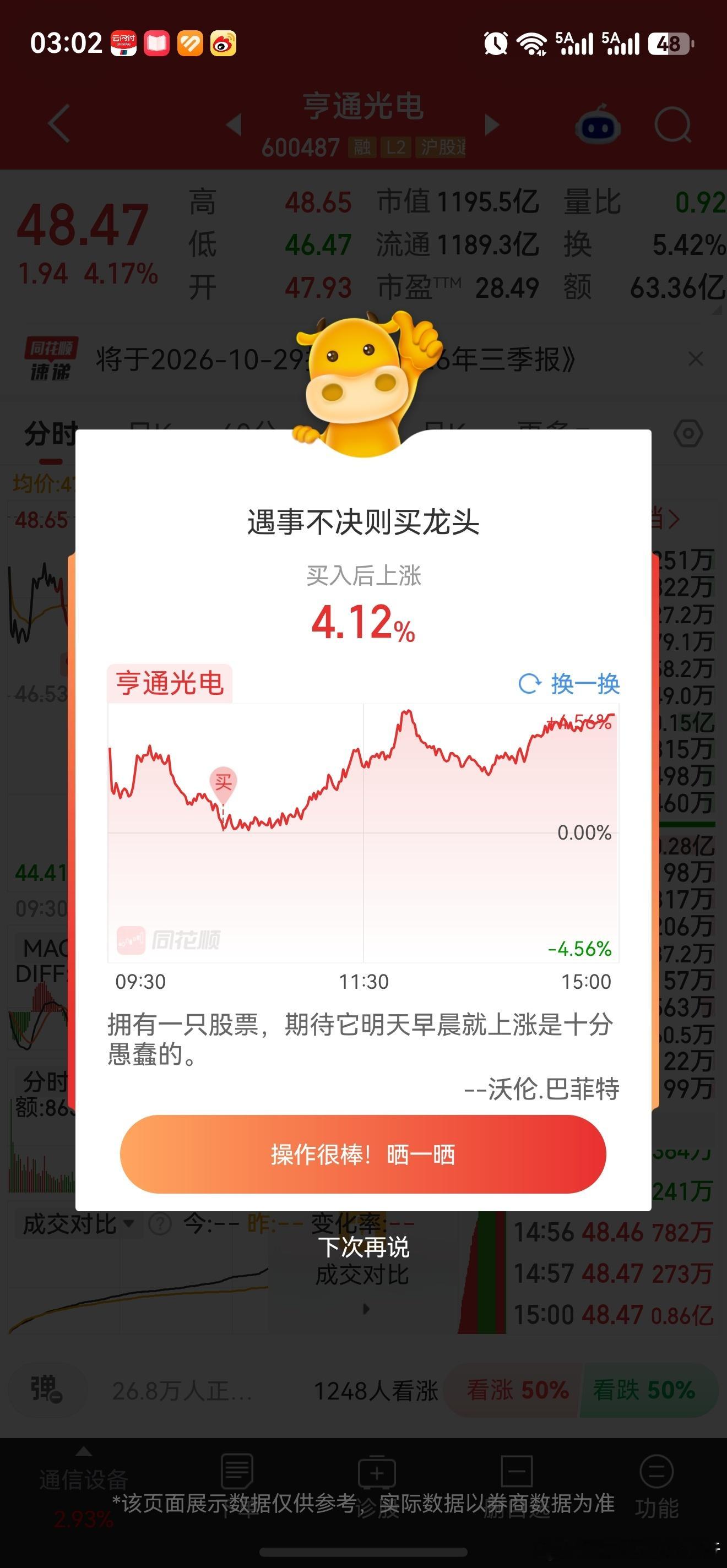 在底部区域的时候，买盘极少，些许抛盘都可能引发大跌。股价能跌多少？由那些最恐慌的