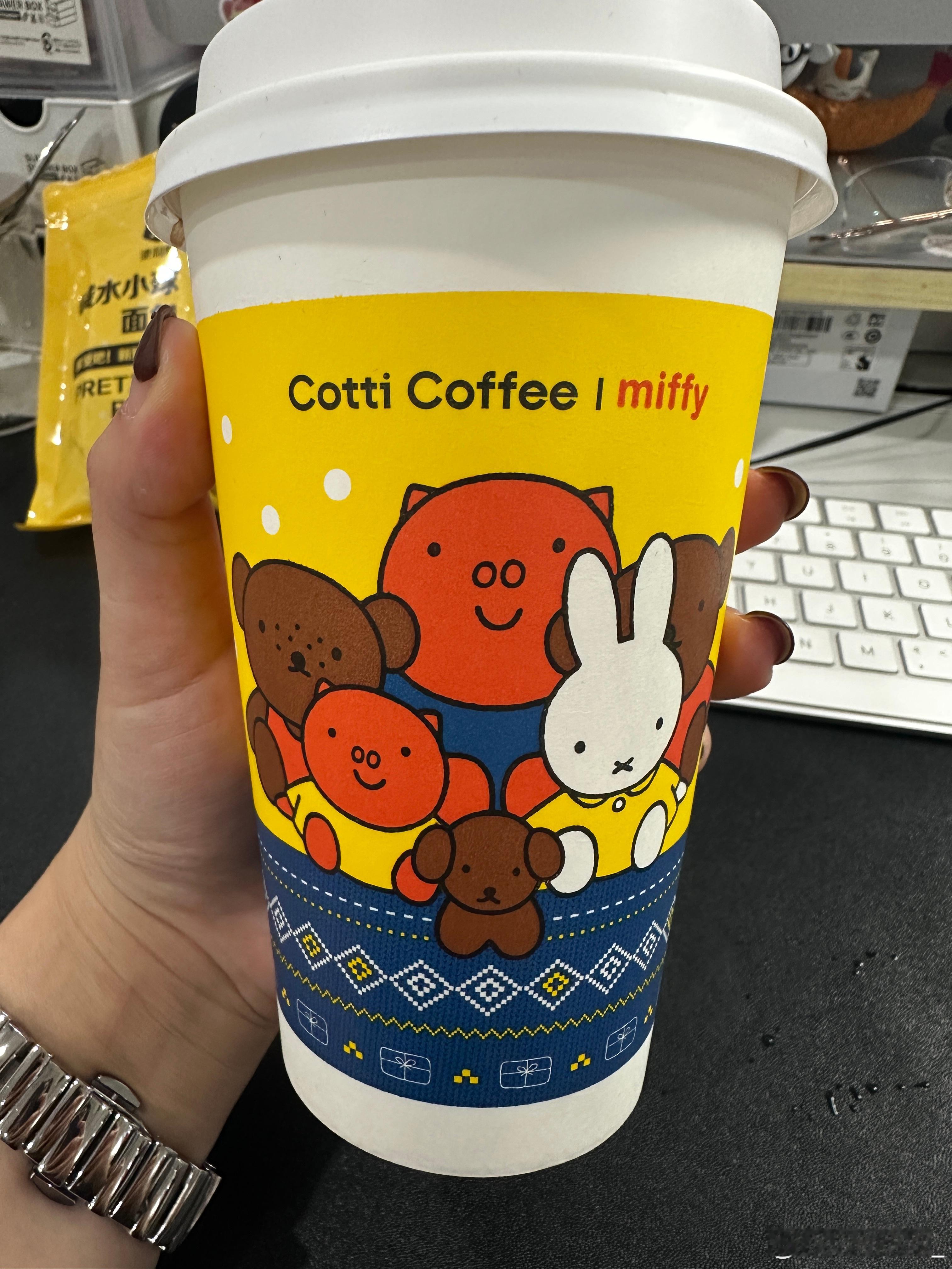 Cotti Coffee  豆乳拿铁还不错！不踩雷 