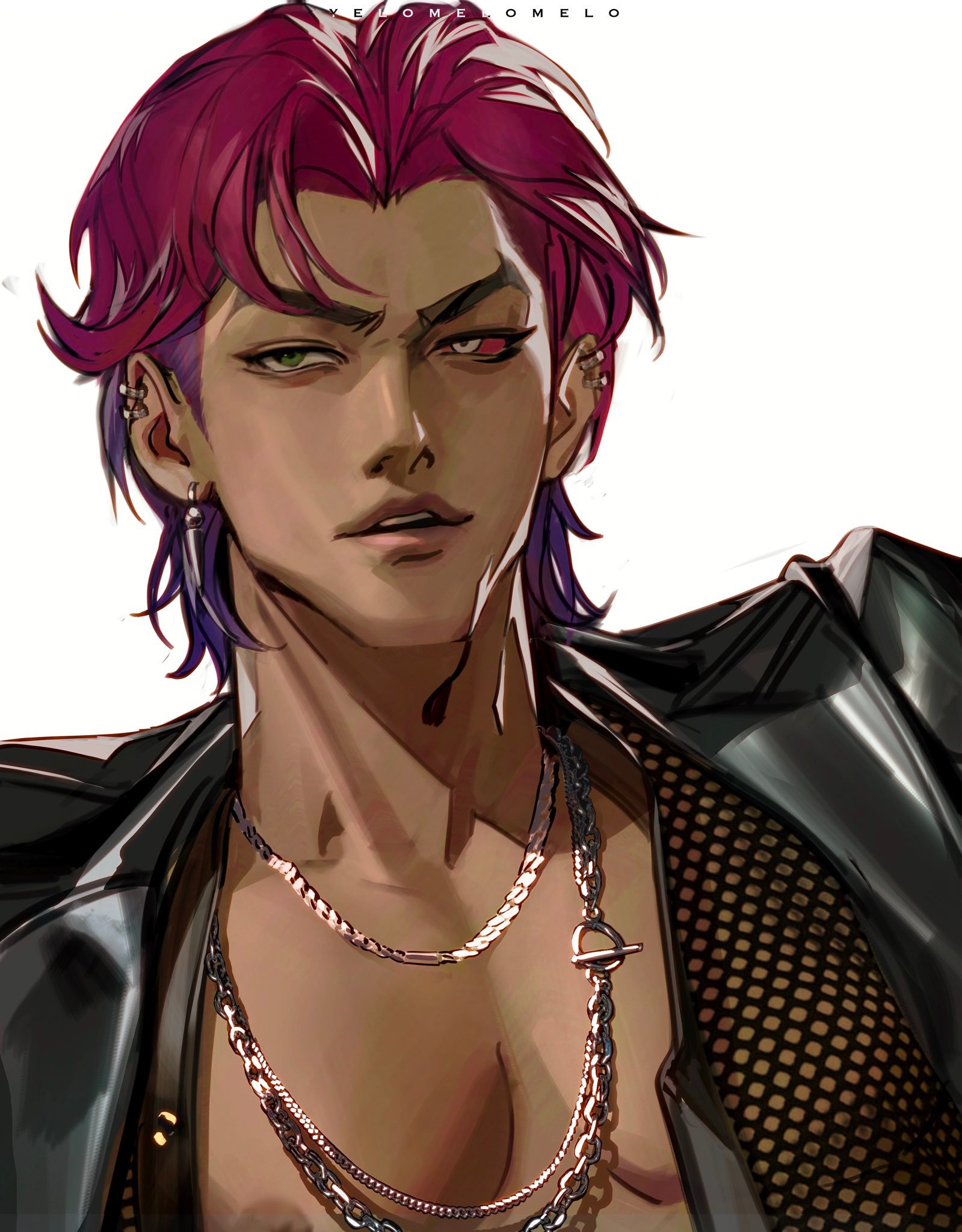 LOL英雄同人插画（cr:chadetteisgiga）#英雄联盟# ​​​