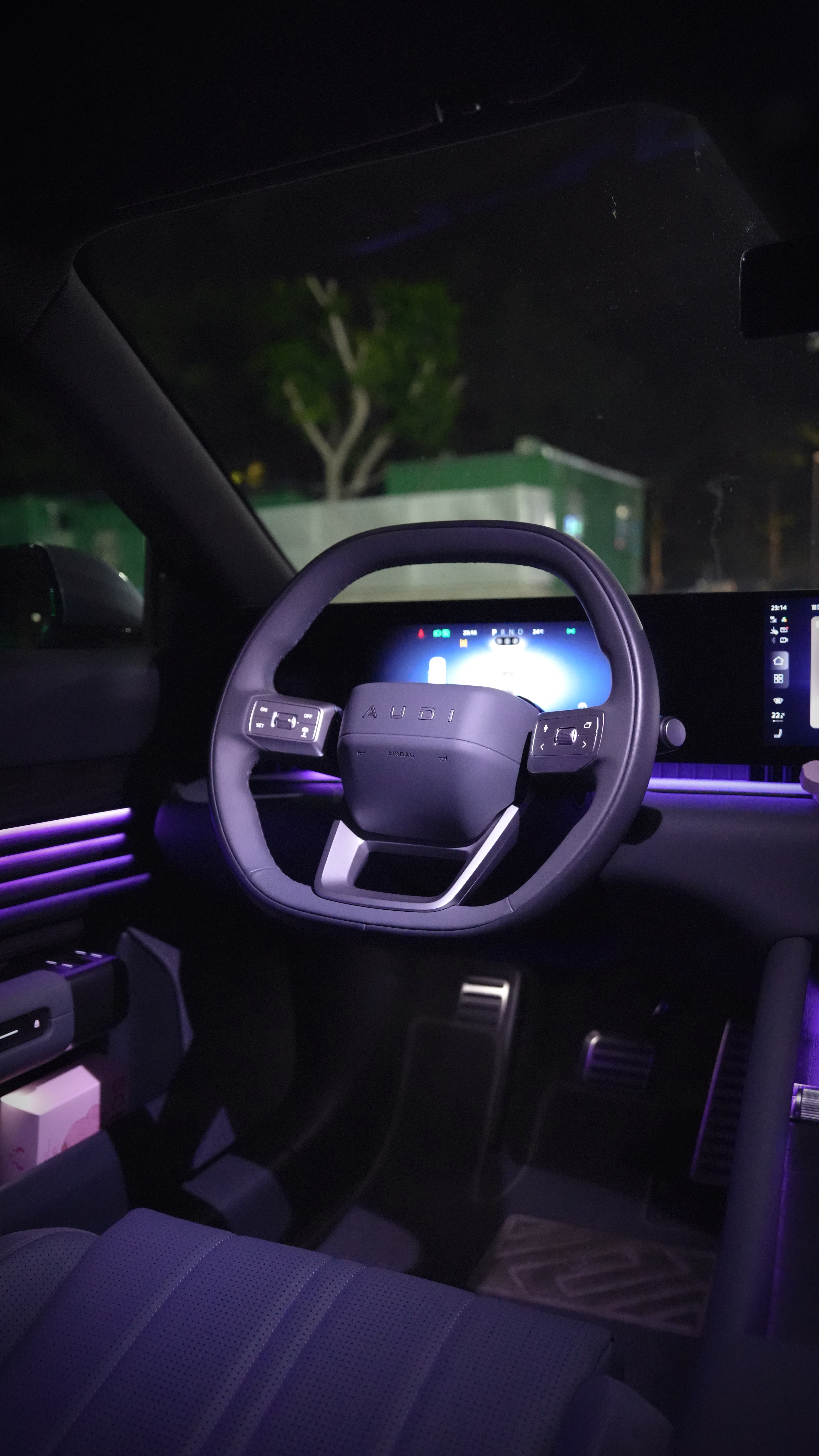 随手拍了几张AUDI E5 Sportback内饰