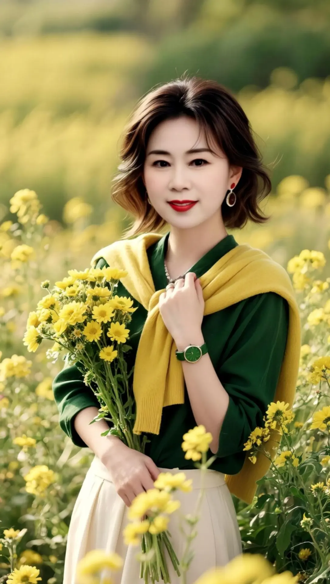 AI春日清新照 随变ai随便玩