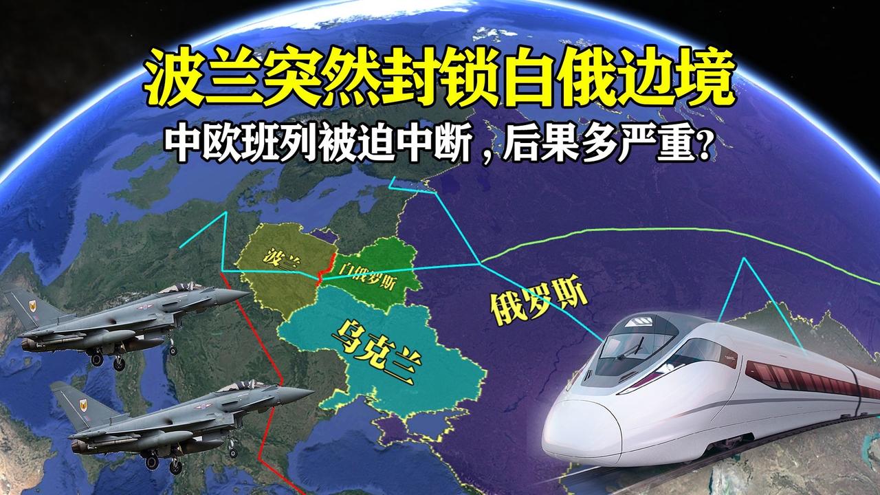 罔顾中国警告，波兰拒绝开放边境，中欧班列未能恢复！

波兰内政部长凯尔温斯基在9