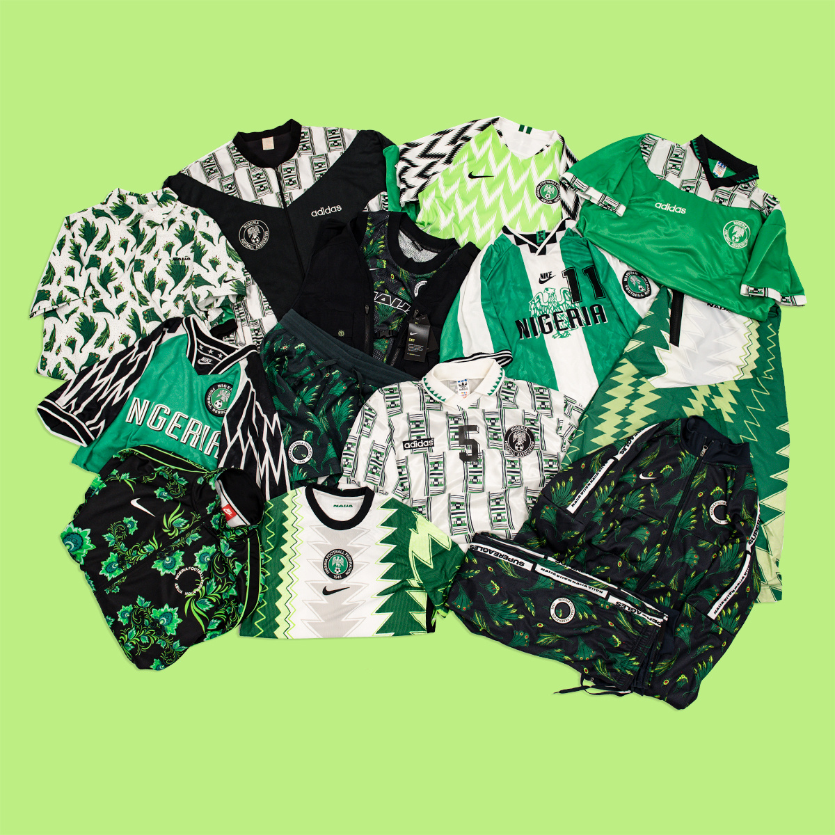 尼日利亚连续两届世界杯无缘正赛可惜又看不到尼日利亚的那些惊艳球衣了