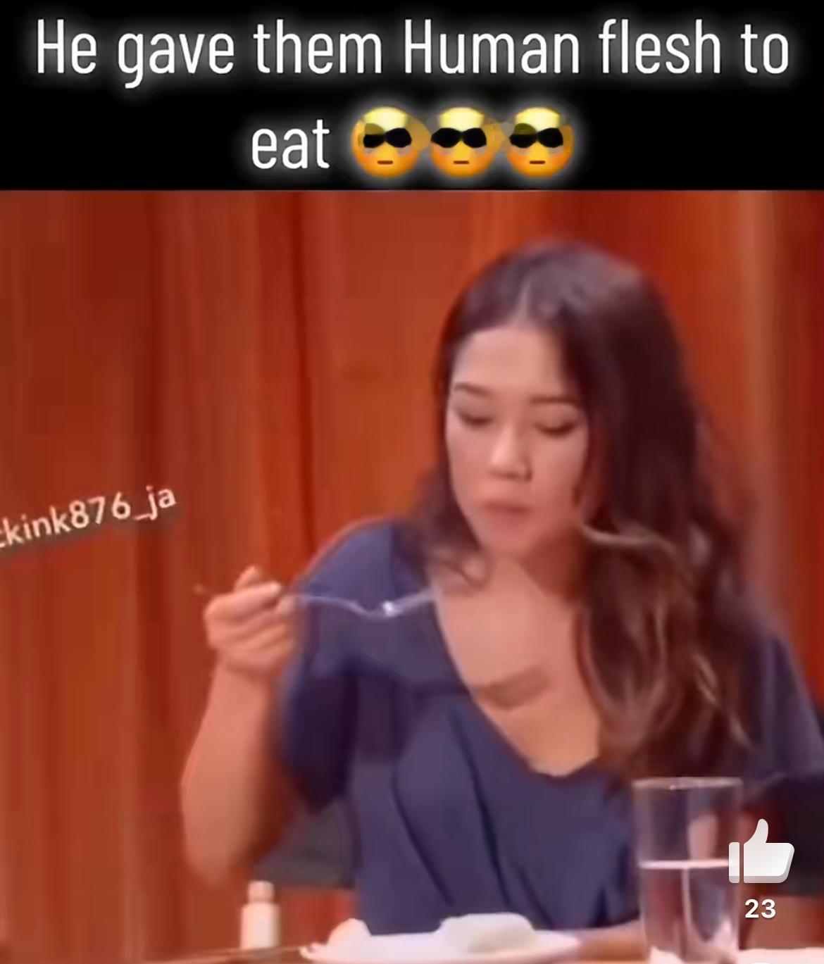 美国奇葩真人厨师节目
在节目中给嘉宾吃ren肉
嘉宾吃完之后猜测吃的是什么肉
主