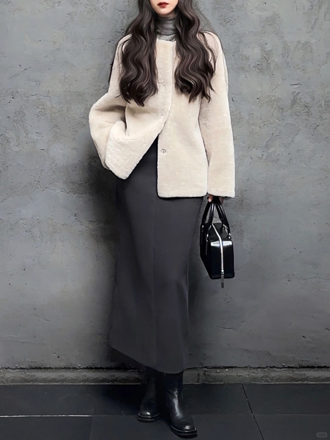 the row风皮草穿搭！