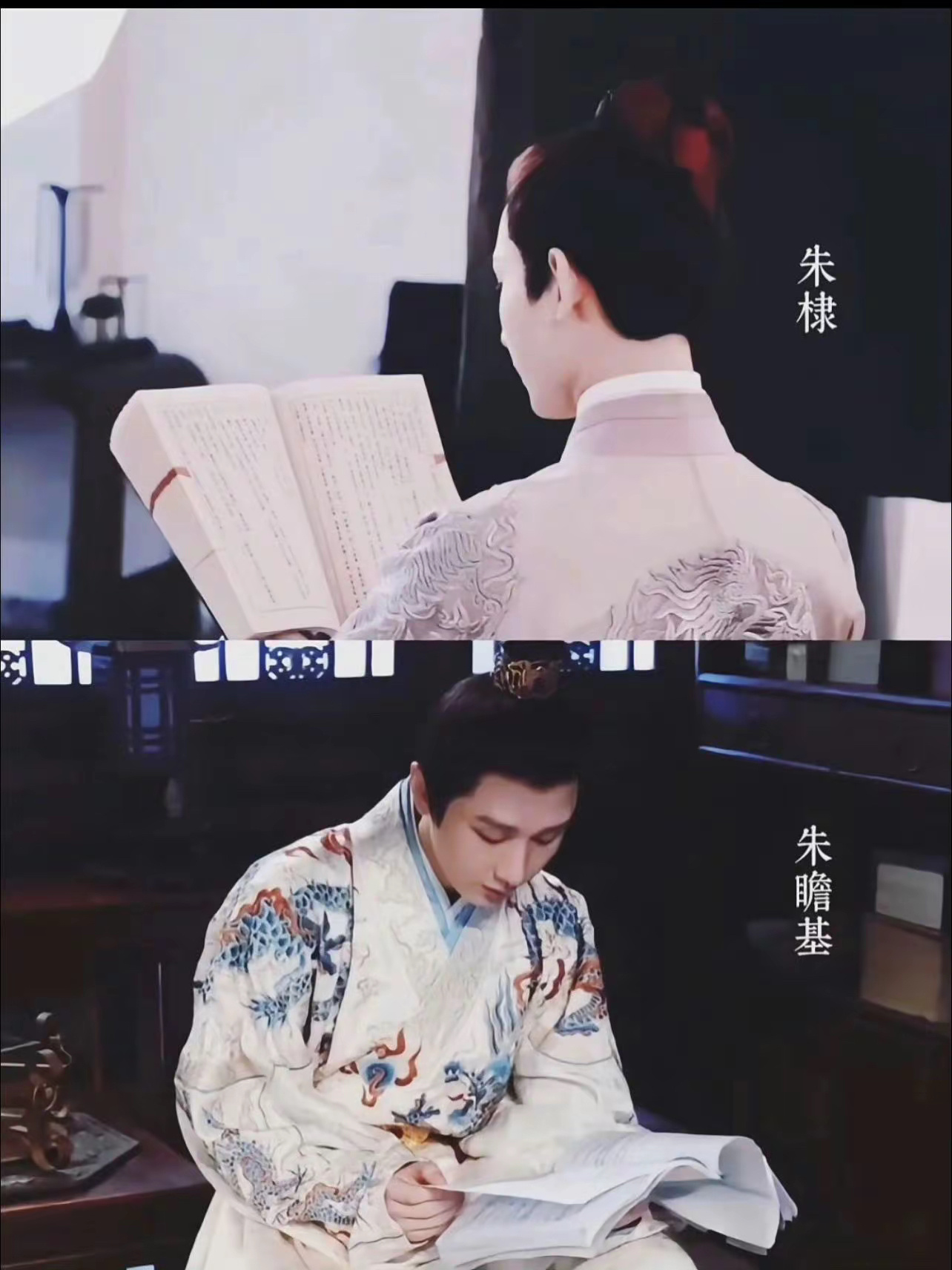 不愧是爷孙两，智慧与美貌都遗传了成毅