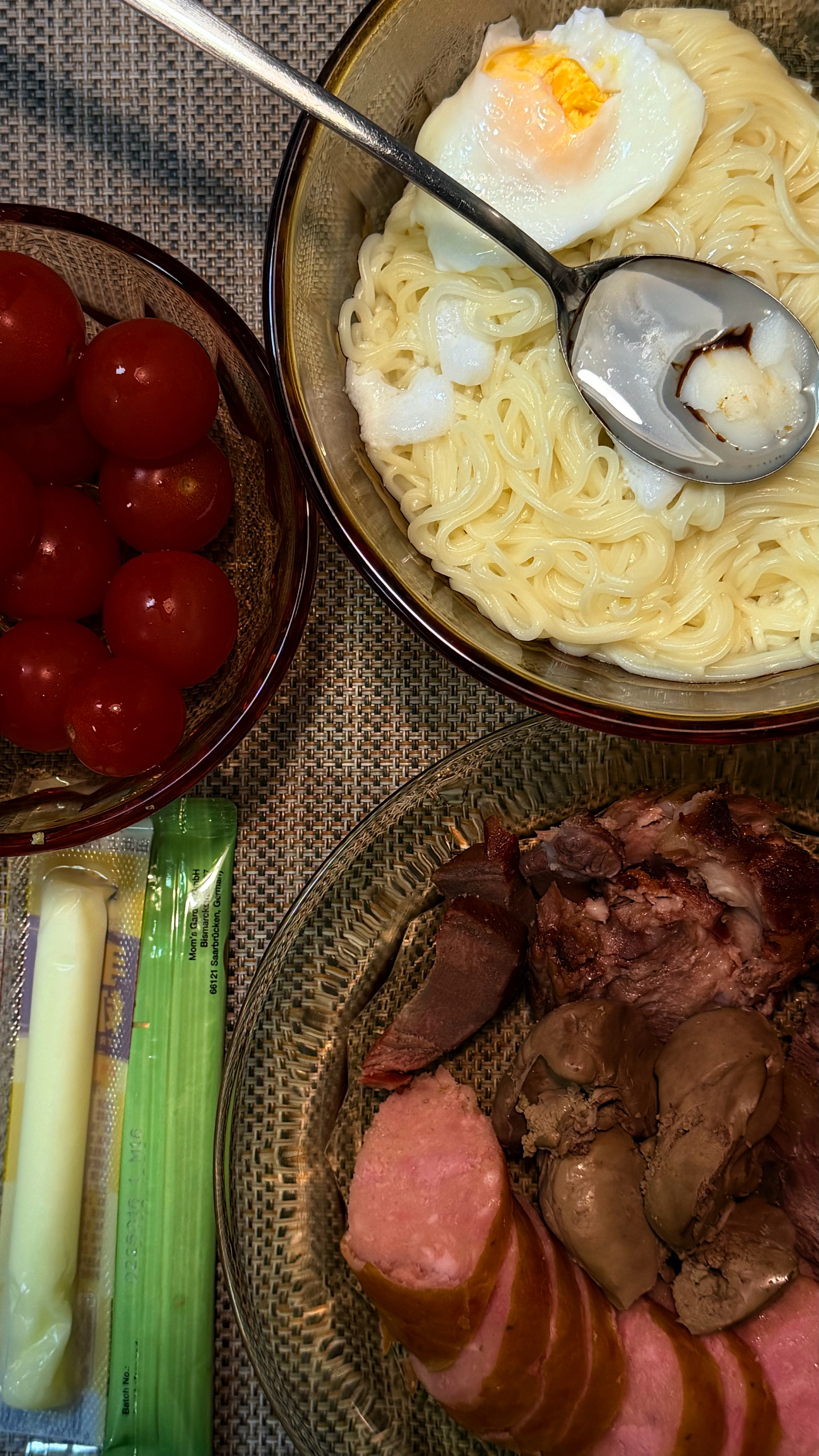 给老大做的猪油拌面！配点蛋白质！简简单单又一餐！ 