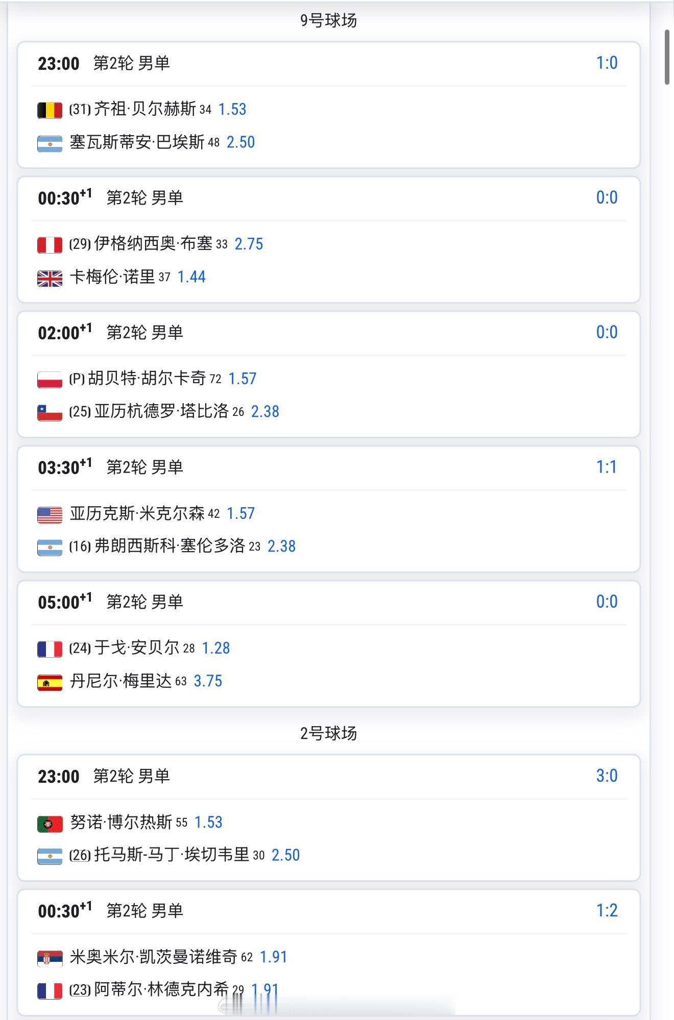 【20260805比赛赛程+直播赛程】0：30莱巴金娜vs卡萨金娜9：00伊埃拉