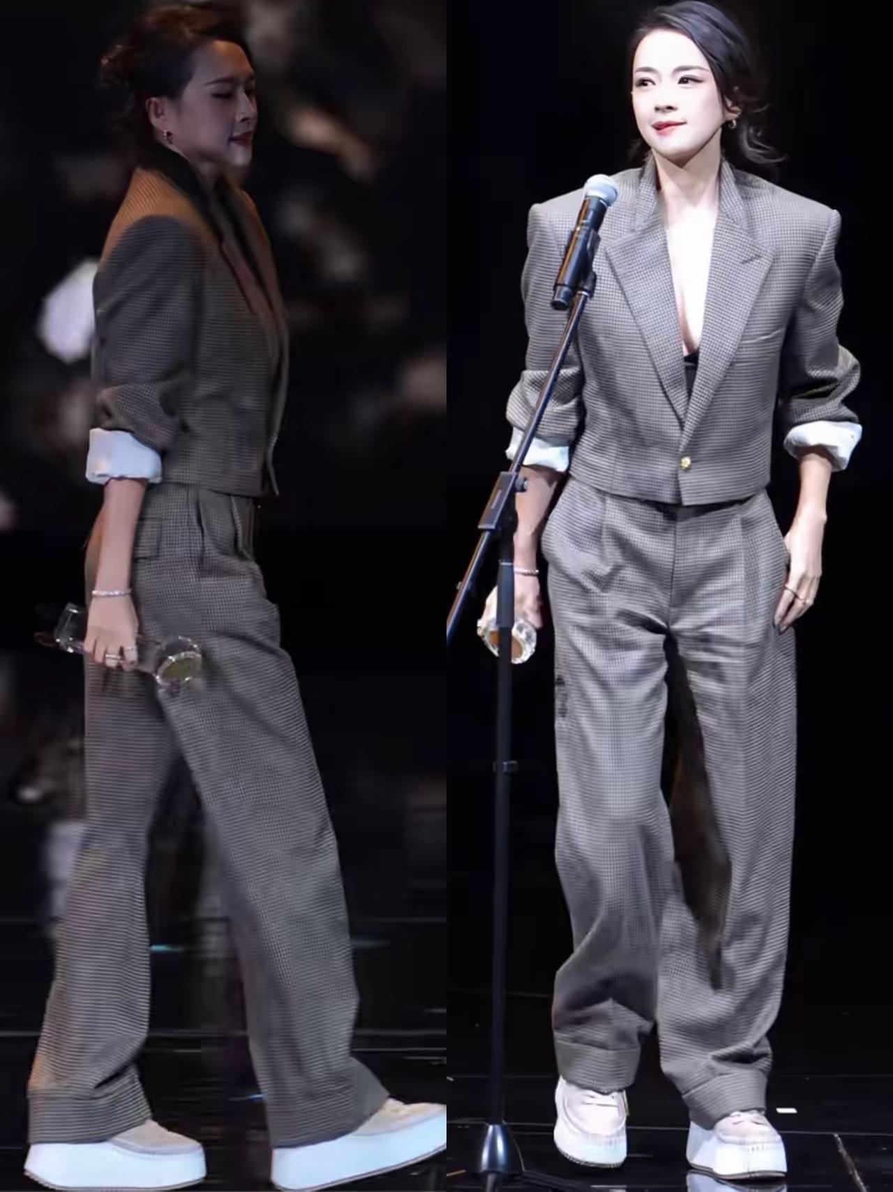 虽然离婚了，但汪峰看到章子怡这么穿衣服还是会恨得牙痒痒吧？好歹是跟他过了好几年的