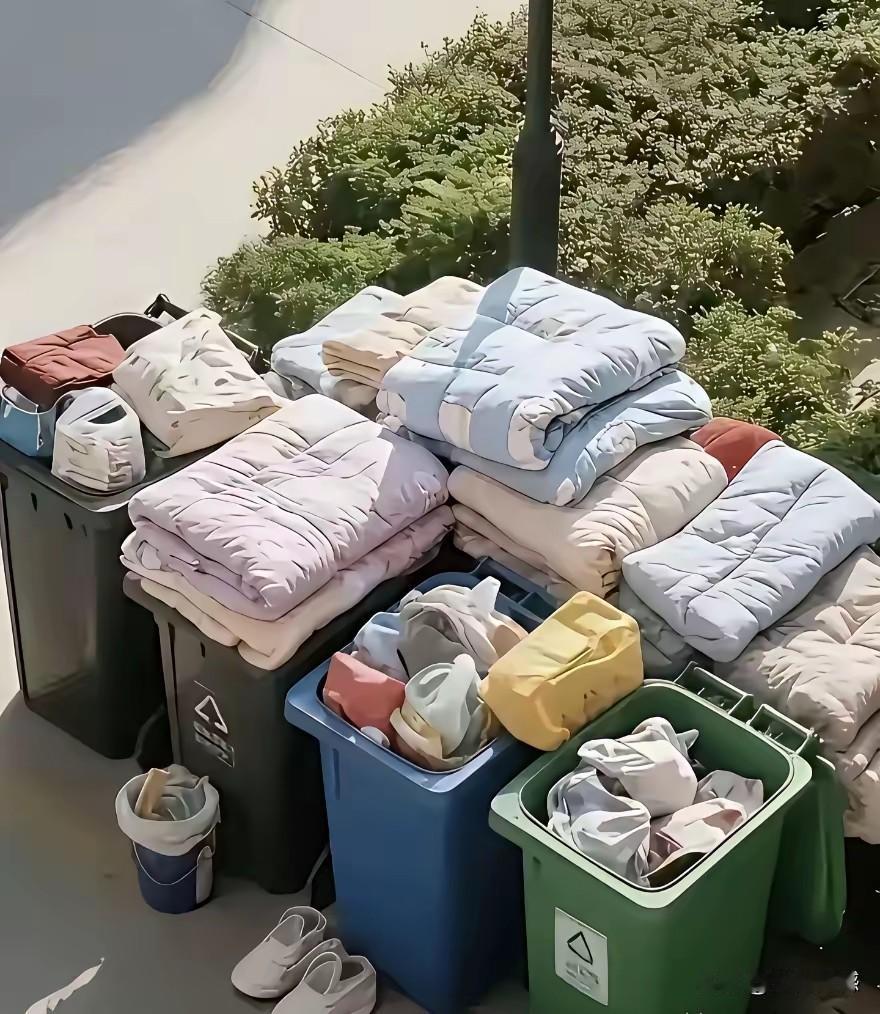 毕业了，把这些东西都扔掉了，看着真是可惜可了，在我看来，这的确有些太败家了！回想