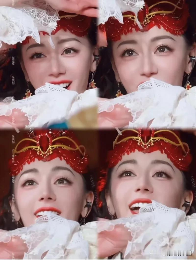 春晚的迪丽热巴她穿民族服装好好看呐，比穿时尚高定美太多，之前那种时尚的有点get