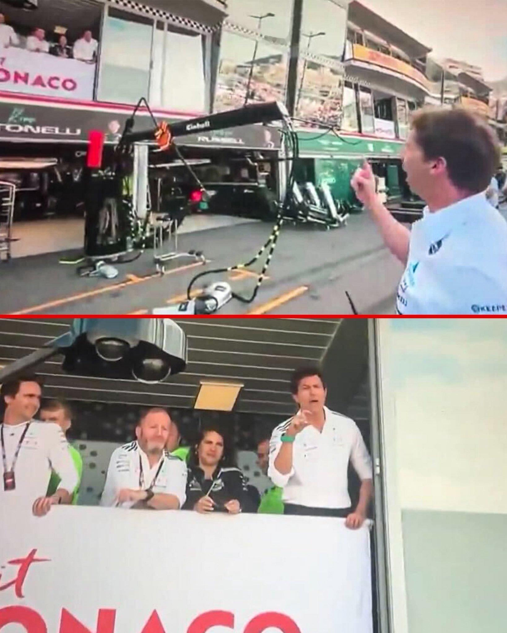 F1 笑死，梅赛德斯领队和威廉姆斯领队隔空喊话[doge]2025F1摩纳哥大奖