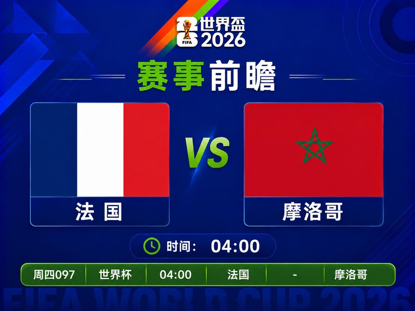 🏆104场赛事48路人马矢做足球王者1/4 賽事尽览👗🔝 2026美加墨球
