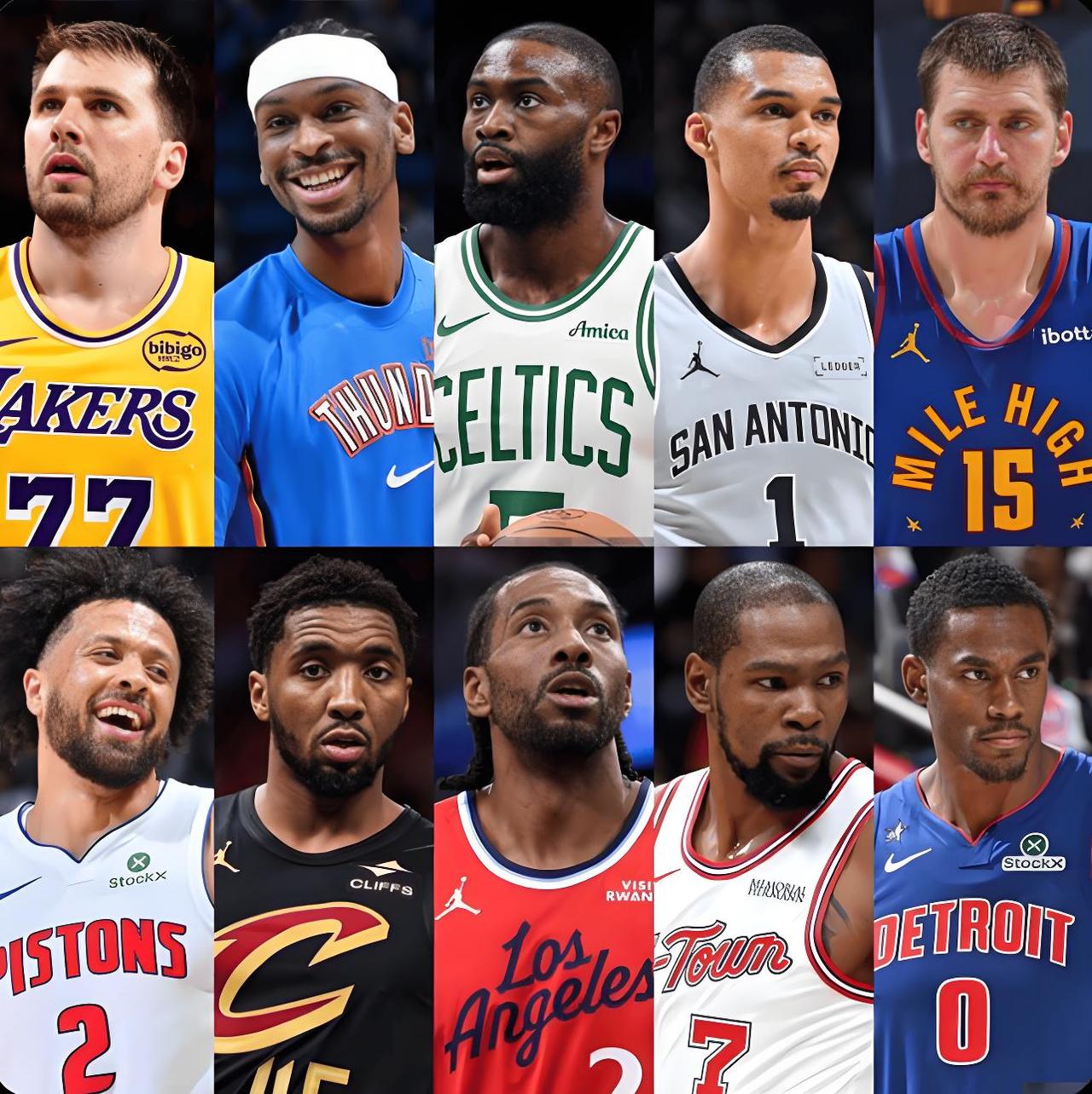 媒体预测本赛季NBA最佳一阵，二阵，你认同吗？

常规赛已经结束，关于球员们的奖